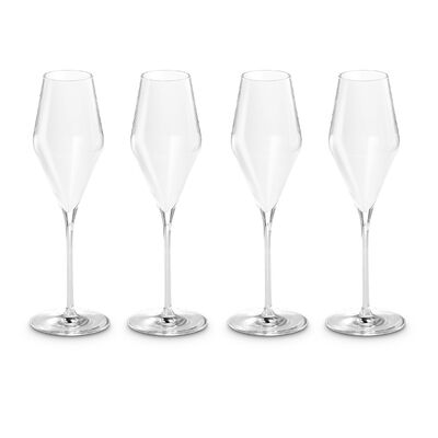 Ensemble de 4 flûtes à champagne Ensemble de 4 flûtes à champagne